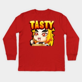 Shuck - Tasty! Kids Long Sleeve T-Shirt